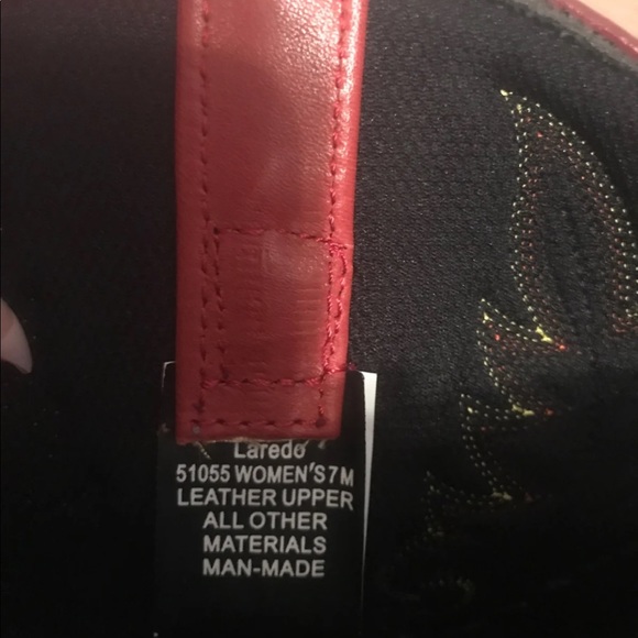 Laredo red boots - Picture 4 of 8